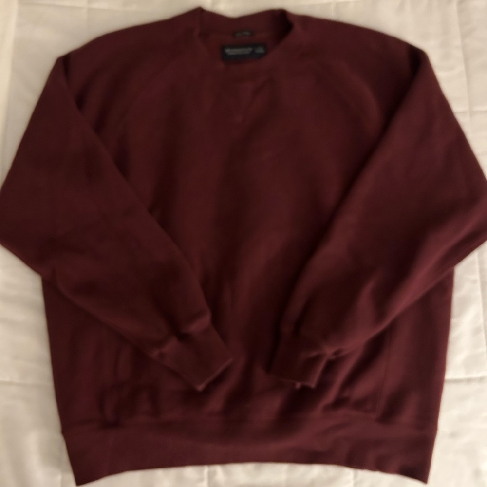 Abercrombie & Fitch Oversized Heavyweight Crewneck